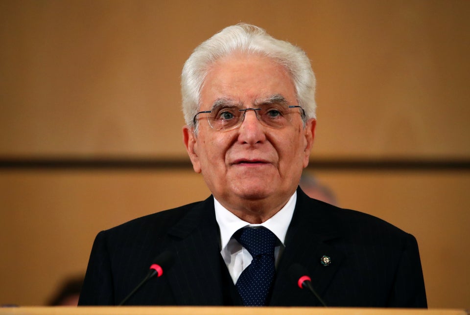 Ο πρόεδρος της Ιταλίας, Σέρτζιο Ματαρέλα.