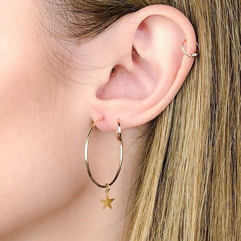 Etsy hot sale hoop earrings