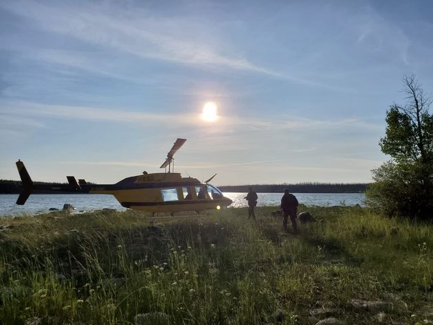 RCMP searched the area of Gillam, Manitoba for before finding Bryer Schmegelsky and Kam McLeod on Aug. 7, 2019.
