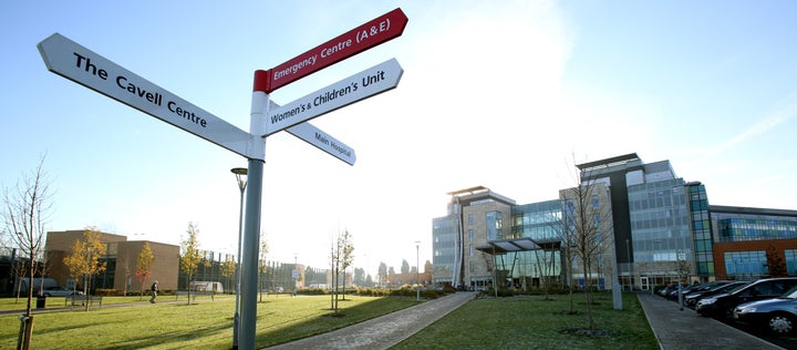 Peterborough City Hospital, Cambridgeshire. 