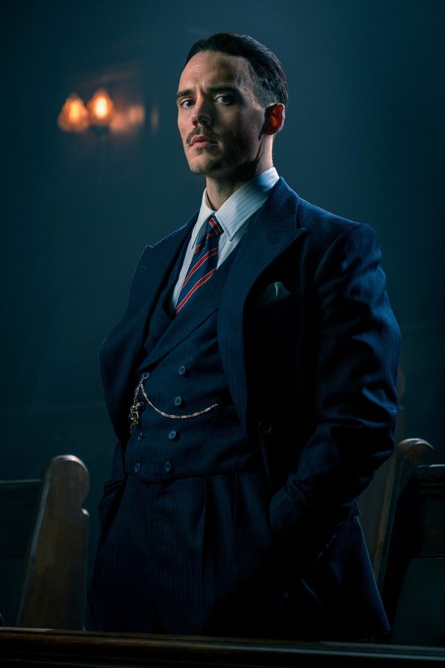 Sam Claflin as fascist politician Sir Oswald Mosley