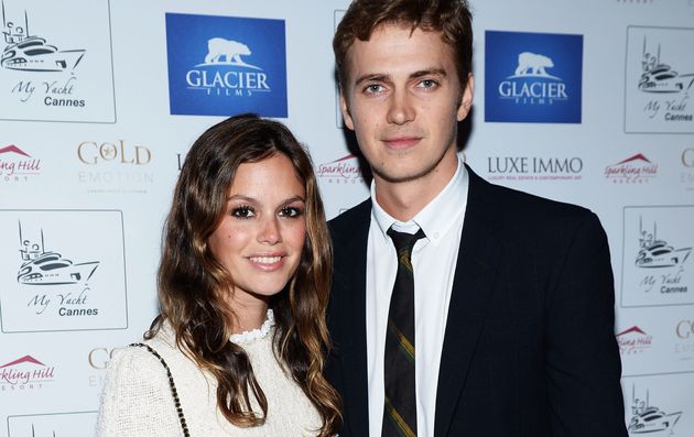 Rachel with ex Hayden Christensen 