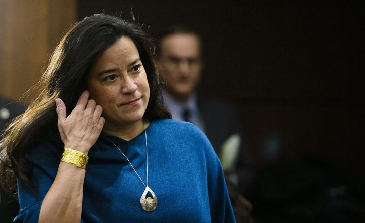 Jody Wilson-Raybould appears at the House of Commons Justice Committee on Parliament Hill on Feb. 27, 2019. 
