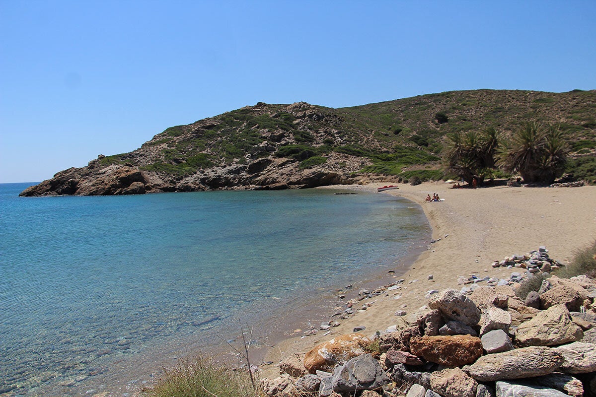 Αρχαία Ίτανος, παραλία