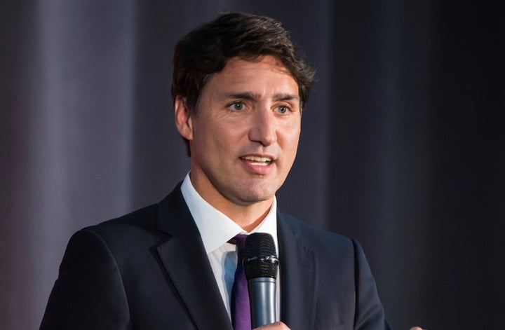Prime Minister Justin Trudeau addresses supporters during a Liberal Party fundraiser in B.C. on Aug. 4, 2019.