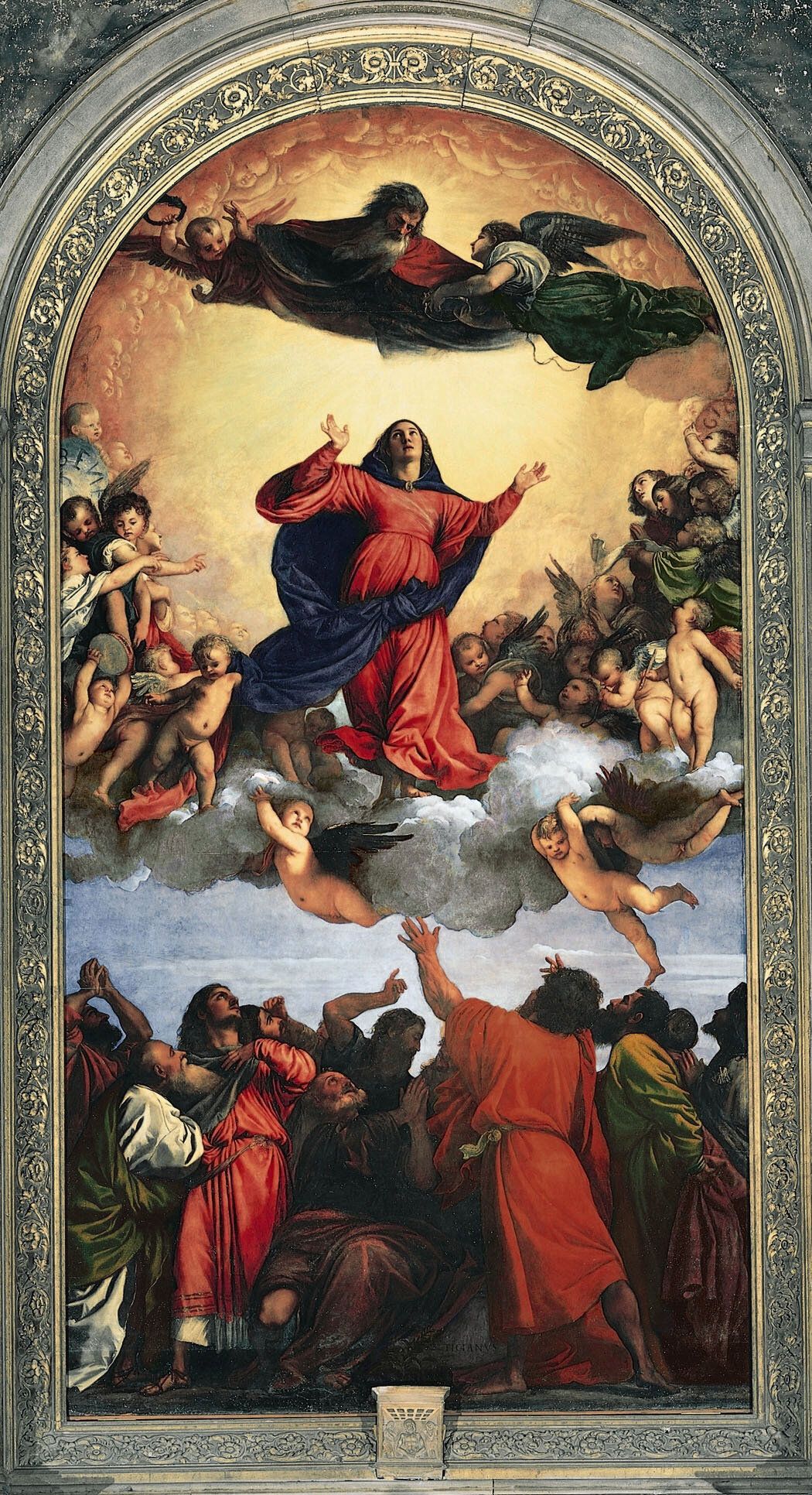 Assumption of the Virgin, Titian 