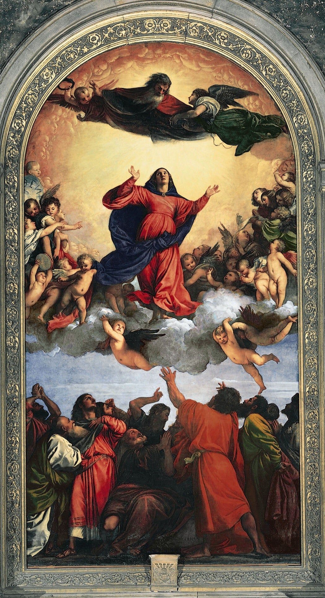 Assumption of the Virgin, Titian 