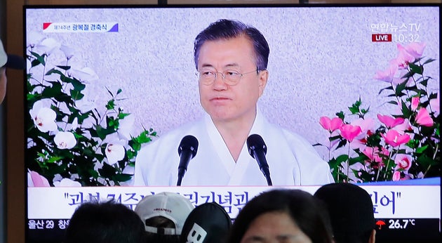 日本に対話呼びかけ? 韓国「光復節」でムン・ジェイン大統領が語ったこと(詳報)