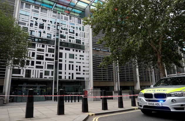 London Home Office On Lockdown After Stabbing