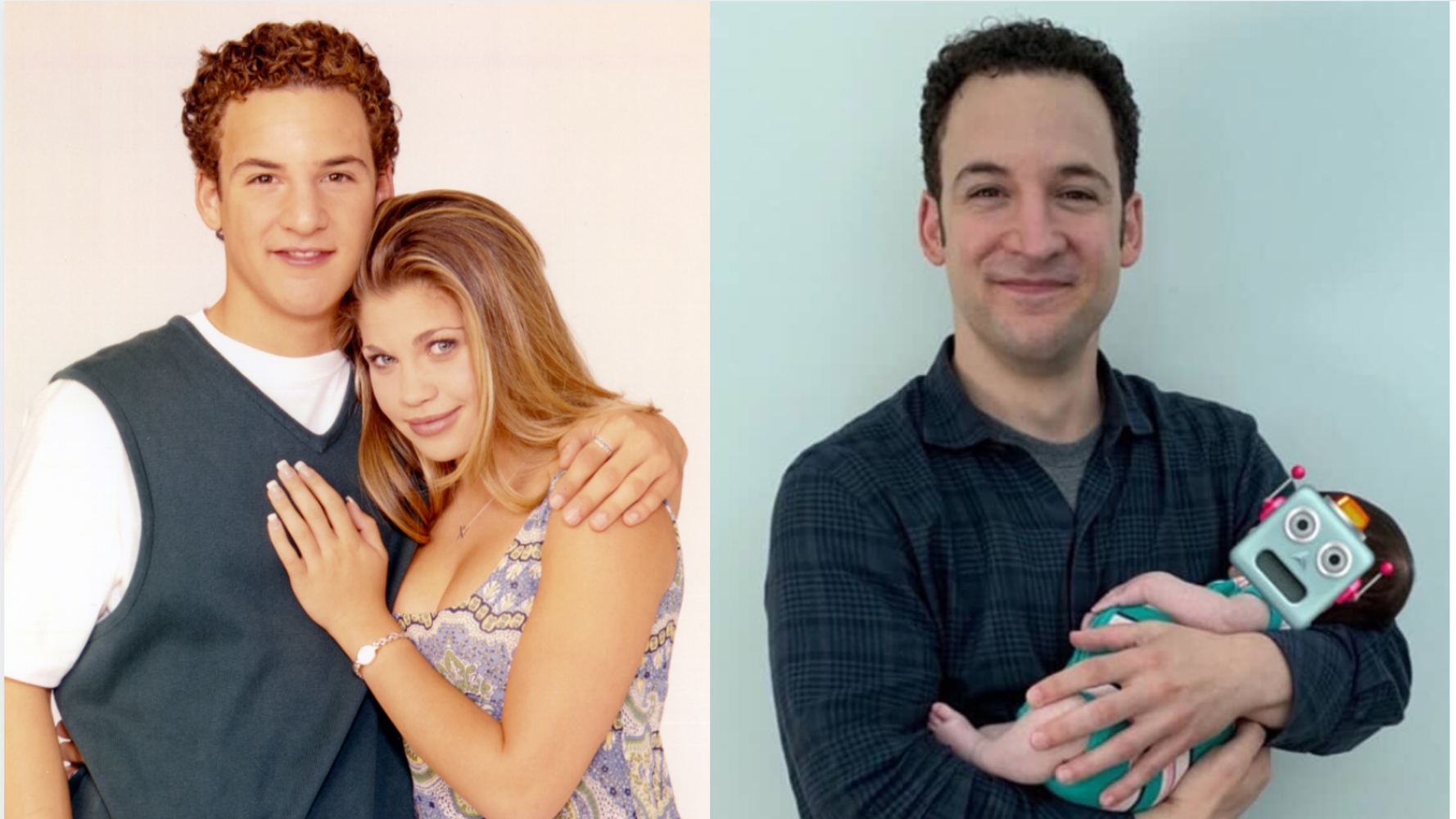 'Boy Meets World' Star Ben Savage Meets Danielle Fishel's Baby Boy ...