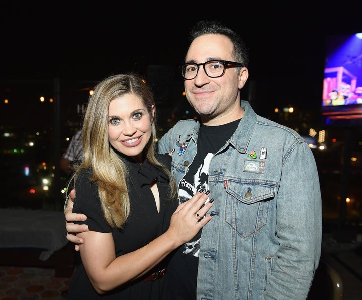 Danielle Fishel and husband Jensen Karp.