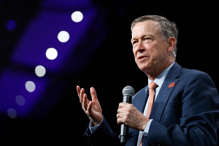 Former Colorado Gov. John Hickenlooper appeared unlikely to qualify for the September primary debate. 