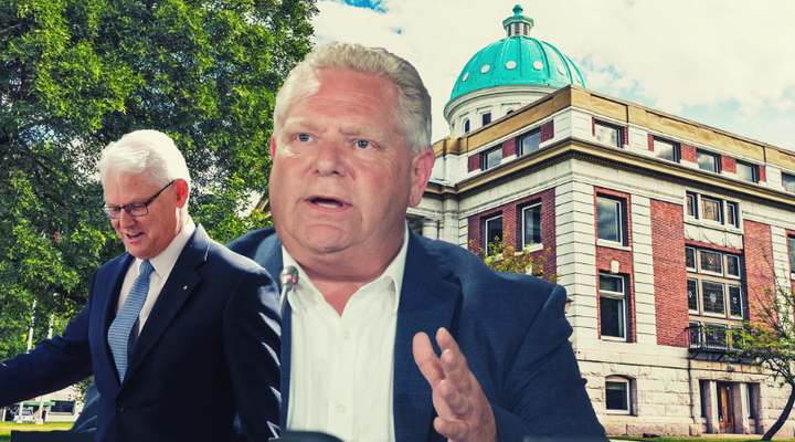 Former B.C. premier Gordon Campbell cut funding for legal aid by 40 per cent when he was in power. Ontario Premier Doug Ford plans to do the same.