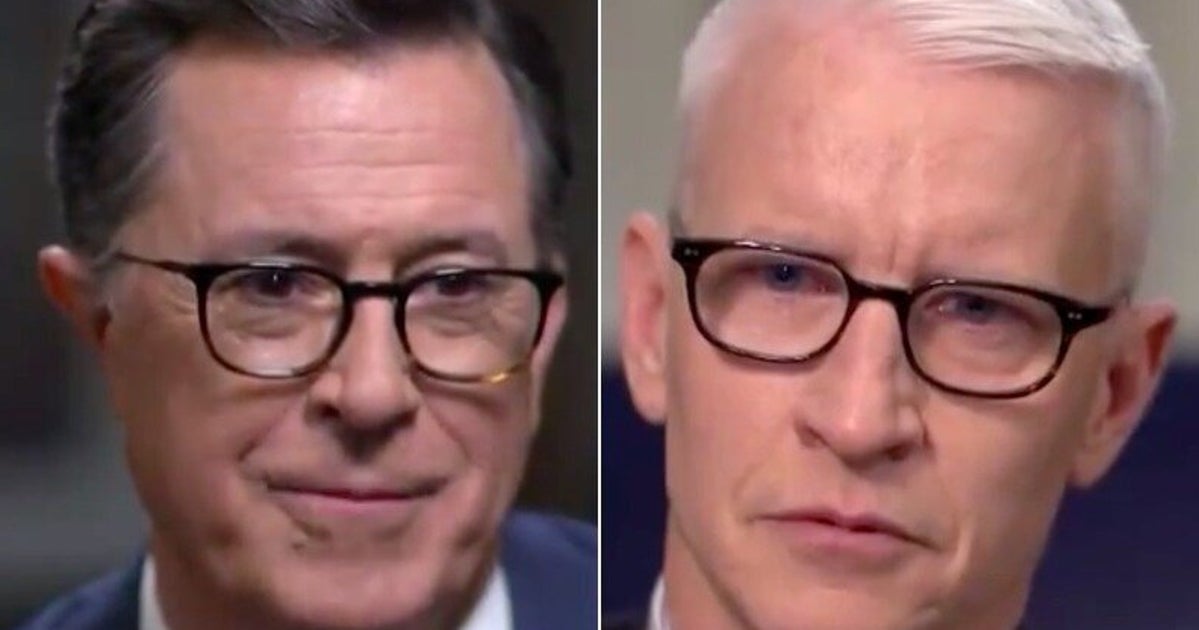 Stephen Colbert Moves Anderson Cooper To Tears With Powerful Words