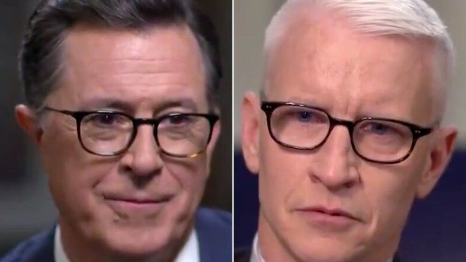 Stephen Colbert Moves Anderson Cooper To Tears With Powerful Words About Grief Huffpost