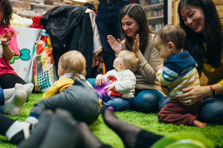 Singing to your baby in group settings might help alleviate symptoms of PPD.