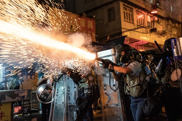 Hong Kong law enforcement has been accused of excessive force by international watchdog groups. 