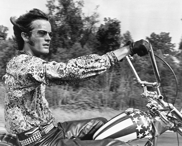 Peter Fonda in "Easy Rider" (1969).