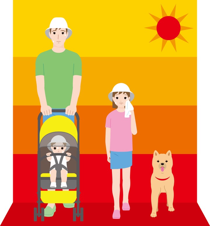 ペットや子どもの熱中症に注意 60 を超える地面でやけども 外出の注意点と対処法 ハフポスト News ペットや子どもの熱中症に注意 60 を超える地面でやけども 外出の注意点と対処法 ハフポスト News