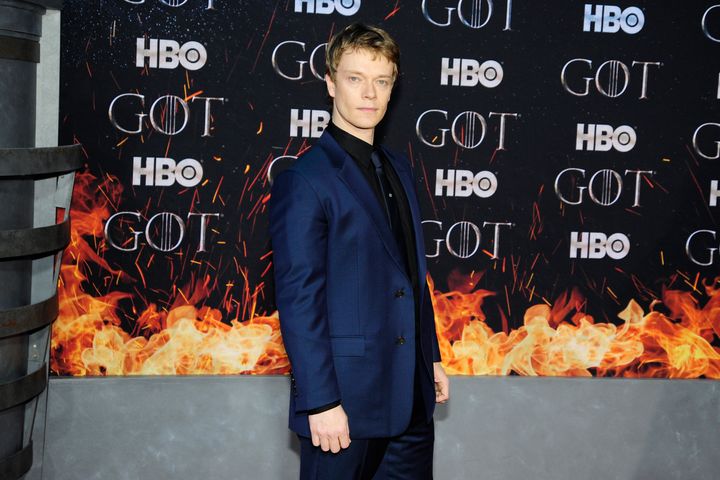 Alfie at the Game Of Thrones premiere in April