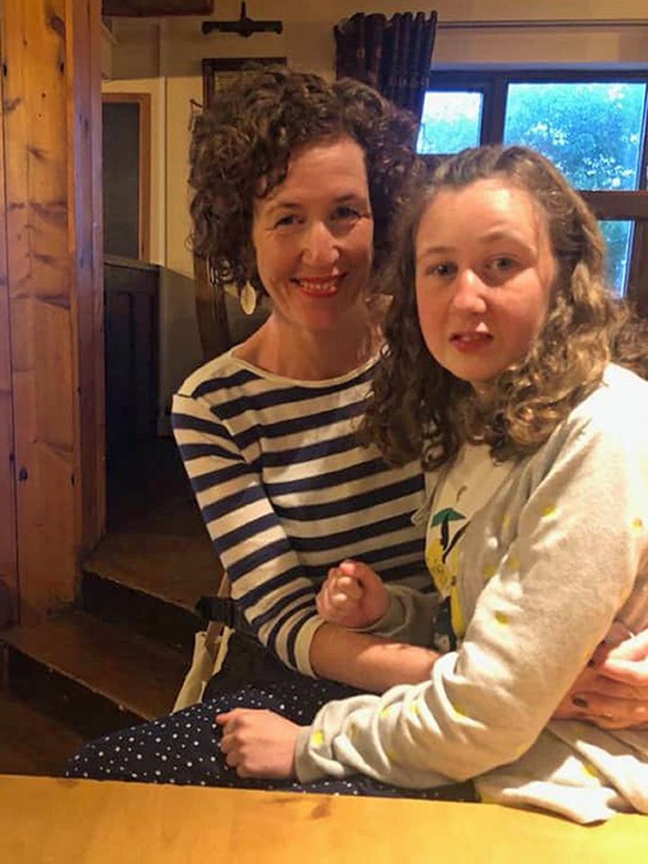 Nora Quoirin and her mother, Meabh.