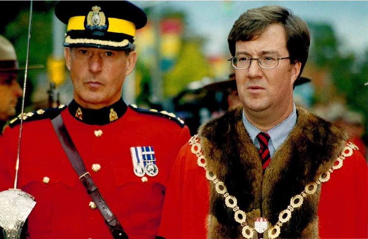 Jim Watson, seen in 1999, was the youngest mayor in Ottawa's history.