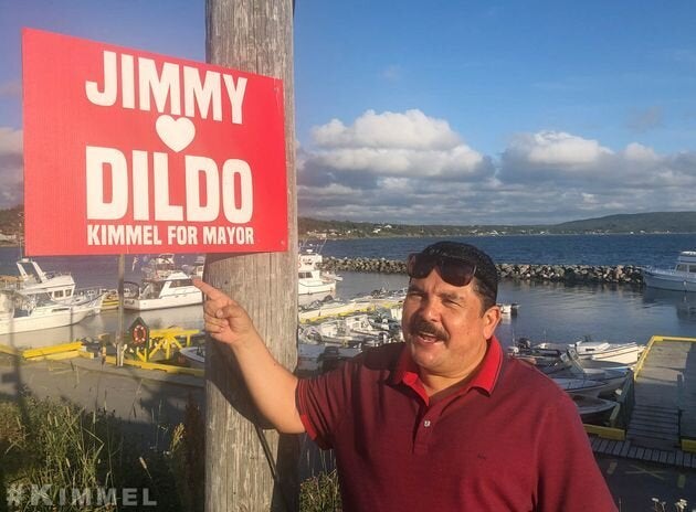 Guillermo Rodriguez of "Jimmy Kimmel Live" in Dildo, N.L.