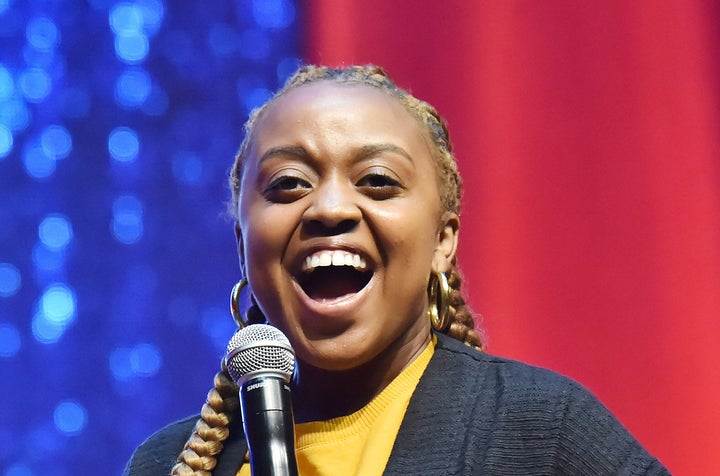 Quinta Brunson, one of the breakout stars of “A Black Lady Sketch Show.”