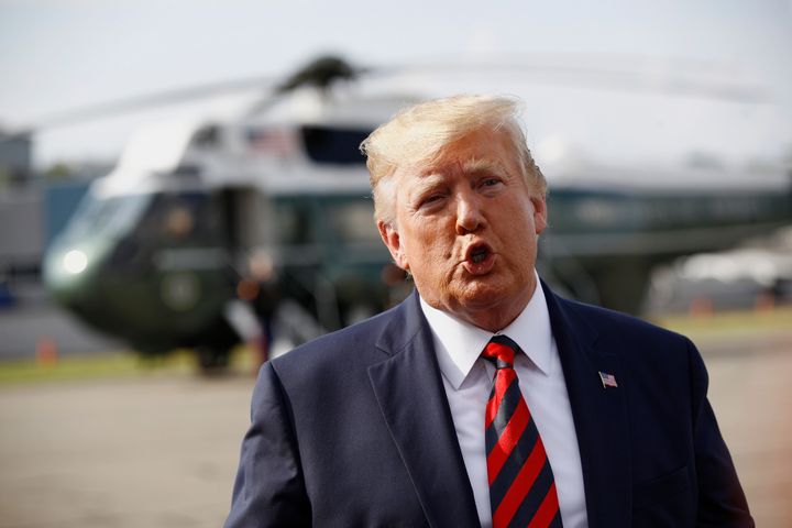 Donald Trump said he's "not happy" with Fox News after the outlet released a negative poll about the 2020 general election.