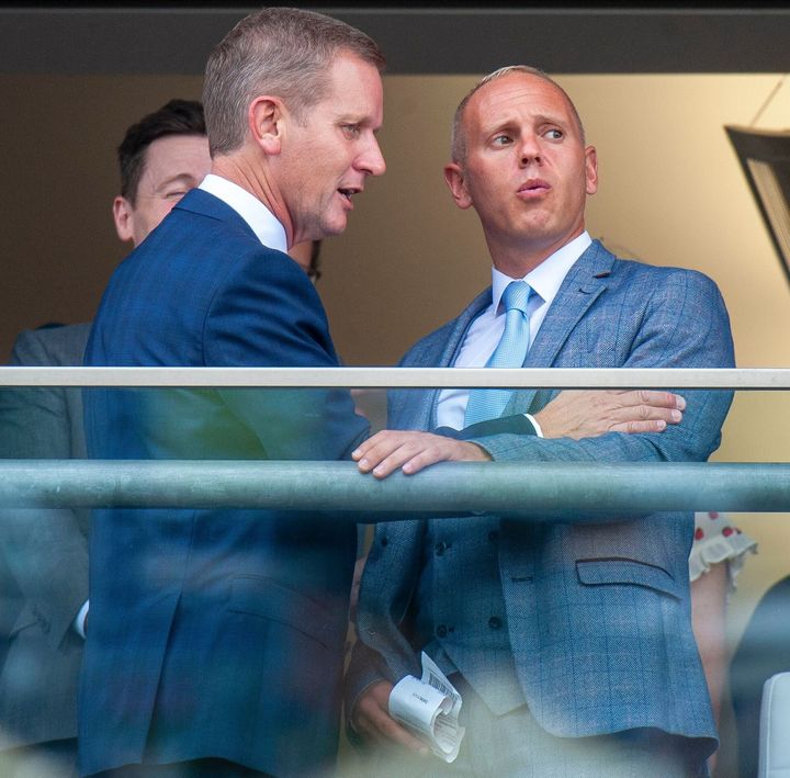 Robert Rinder (right) and Jeremy Kyle.