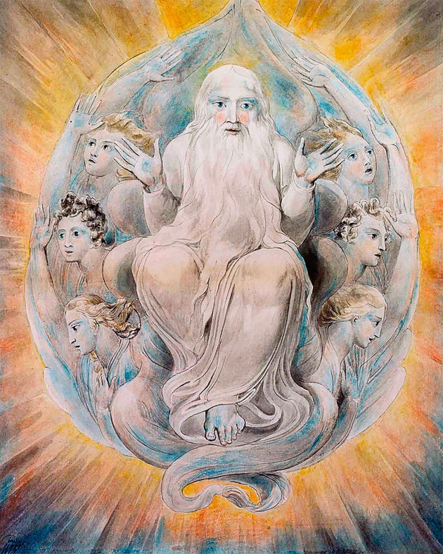 &lsquo;God Blessing the Seventh Day&rsquo; (1805), de William