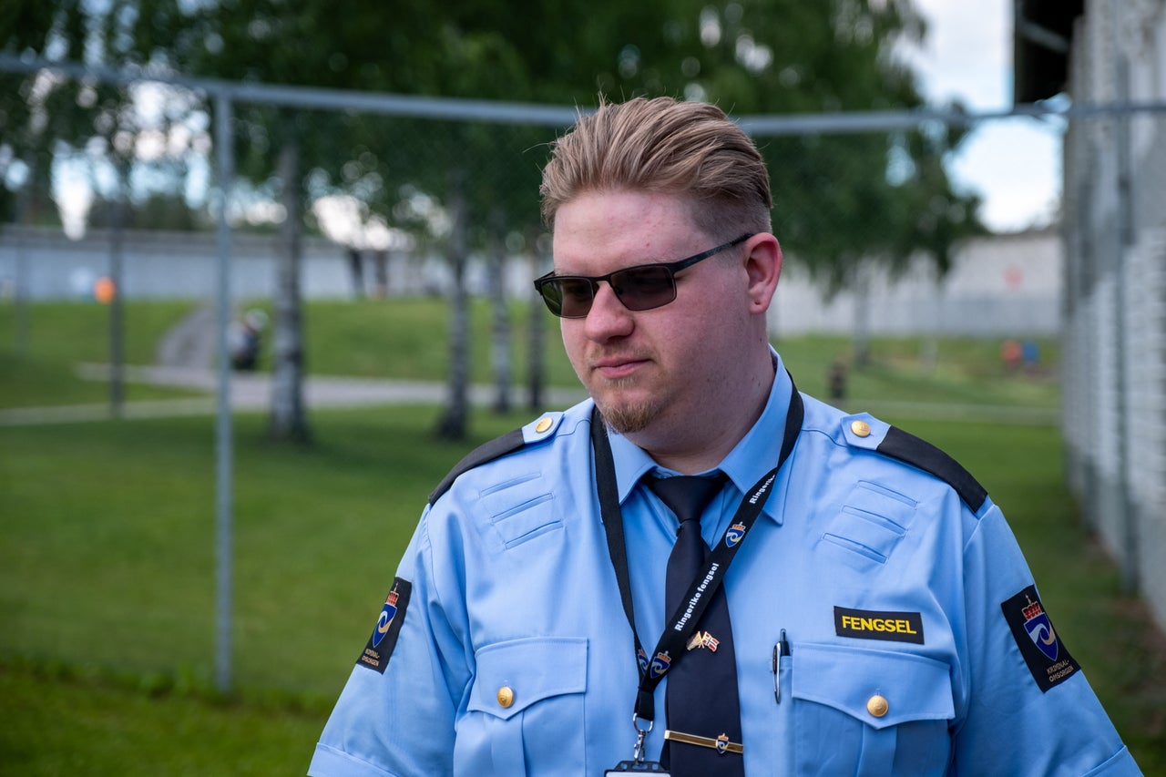 Matthew Tompkins found working at Ringerike changed the way he saw his job as a correctional officer. 