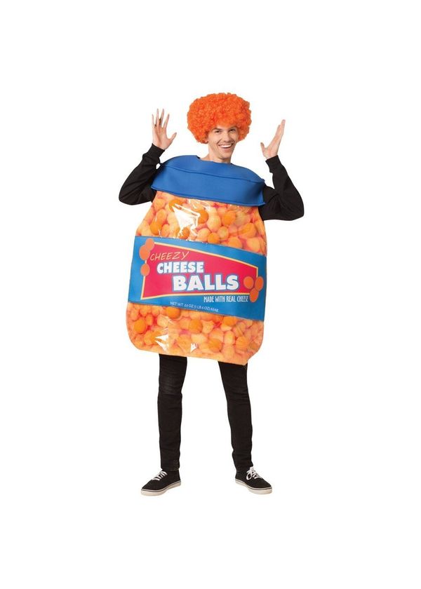Once a <a href="https://www.wondercostumes.com/unisex-cheeseballs-costume.html" target="_blank">cheeseball,</a> always a chee