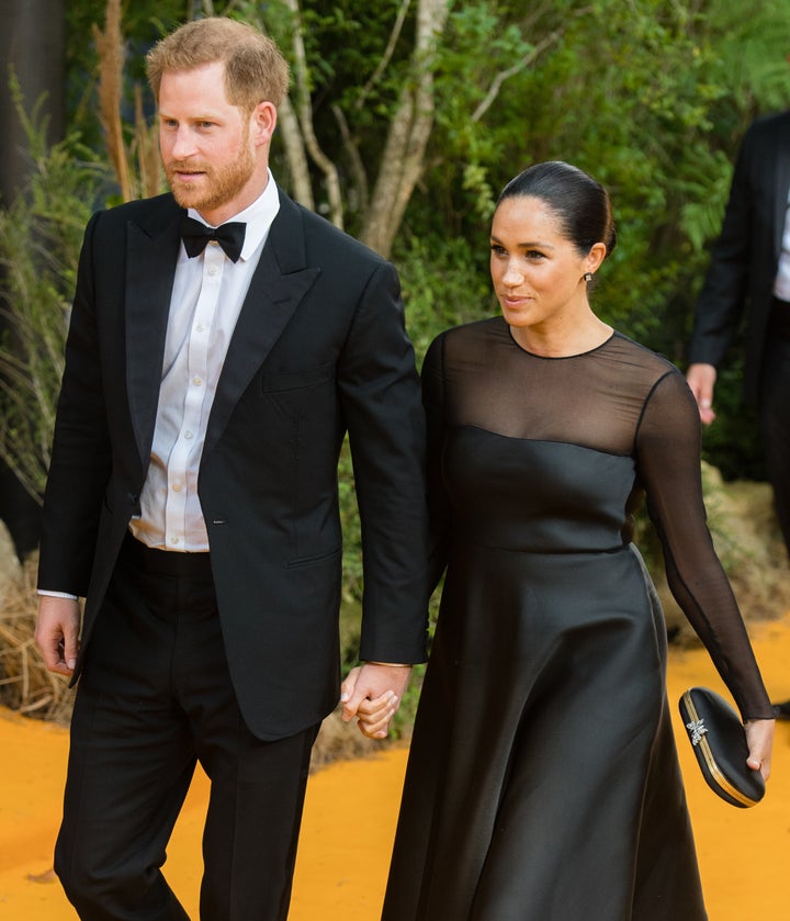 The Duke and Duchess of Sussex.