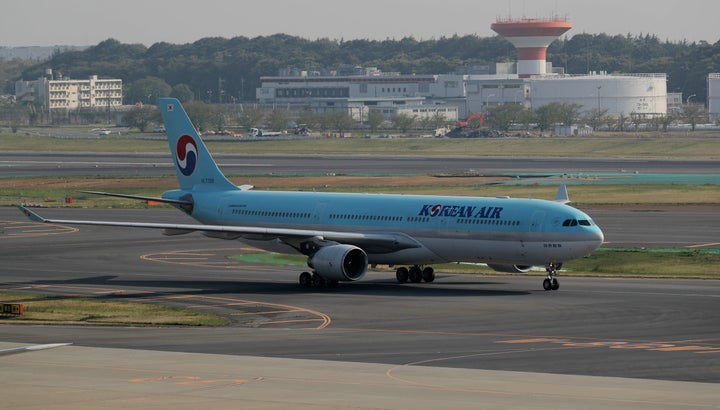 大韓航空の飛行機