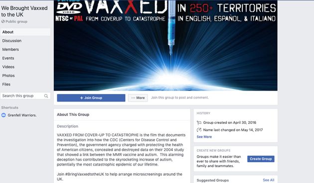 UK Anti-Vaccination Movement Being Allowed To Thrive Online