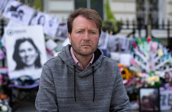 Richard Ratcliffe went on hunger strike in solidarity with his jailed wife, but is now no longer to speak to her on the telephone 