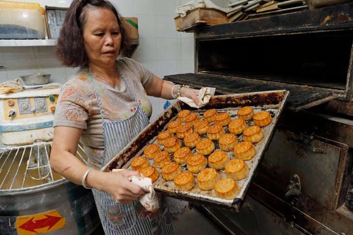 While the stamps are unique, the bakery's mooncake fillings are more traditional. As Atlas Obscura reports, Wah Yee Tang offers mooncakes in six flavours, including green tea, nuts, red bean, and white lotus seed paste. 