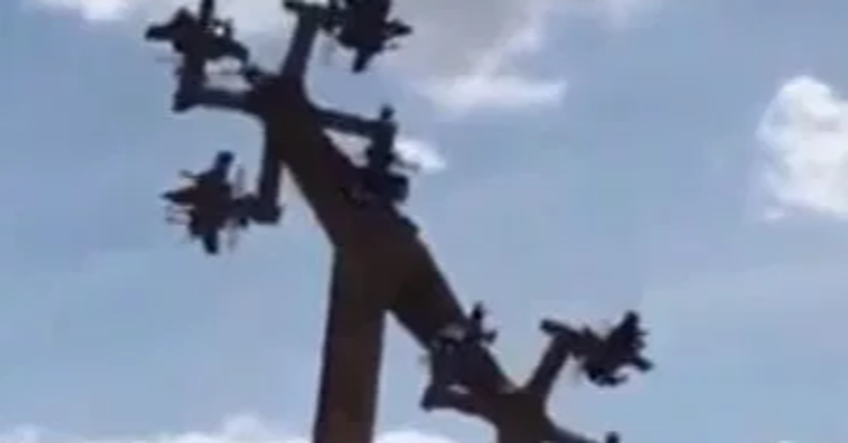 German Theme Park Shuts Down Ride That Looks Like Flying Swastikas ...