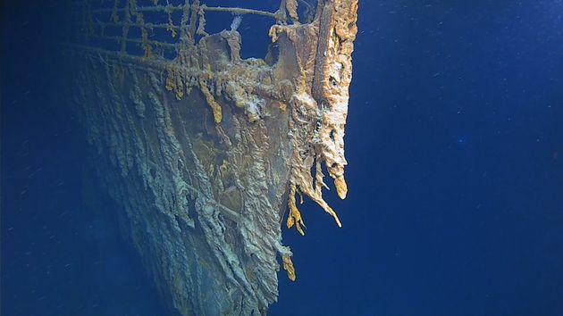 First Titanic Dive In More Than A Decade Reveals Stunning Pictures Of Crumbling Ship
