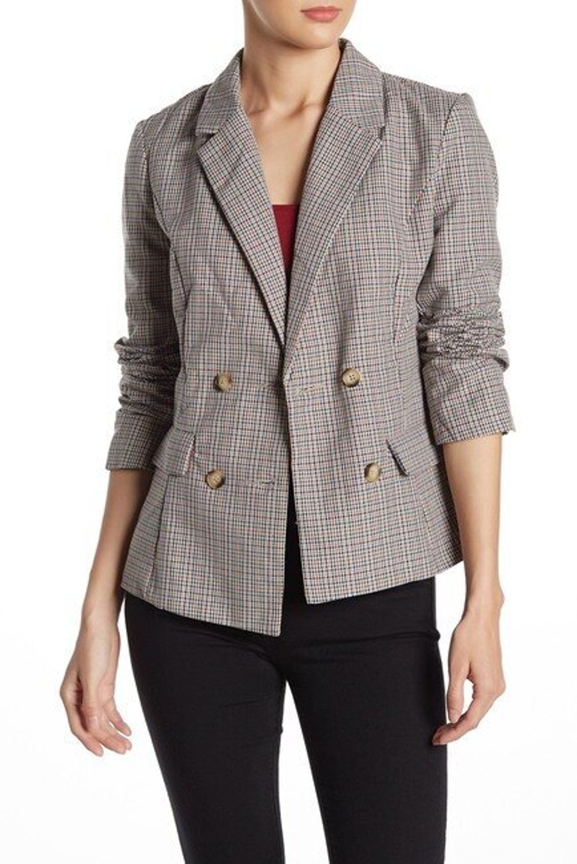 15 Stylish Plaid Blazers For Women You'll Want To Layer Up This Fall ...