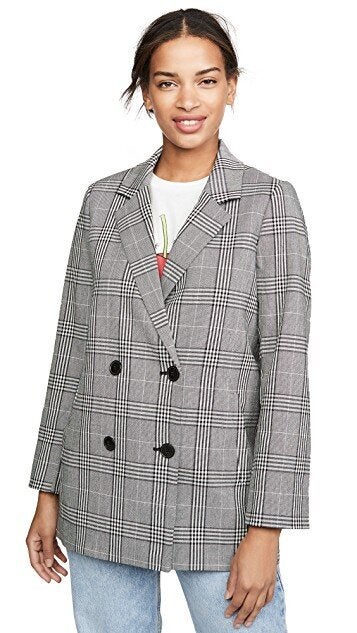 15 Stylish Plaid Blazers For Women You'll Want To Layer Up This Fall ...