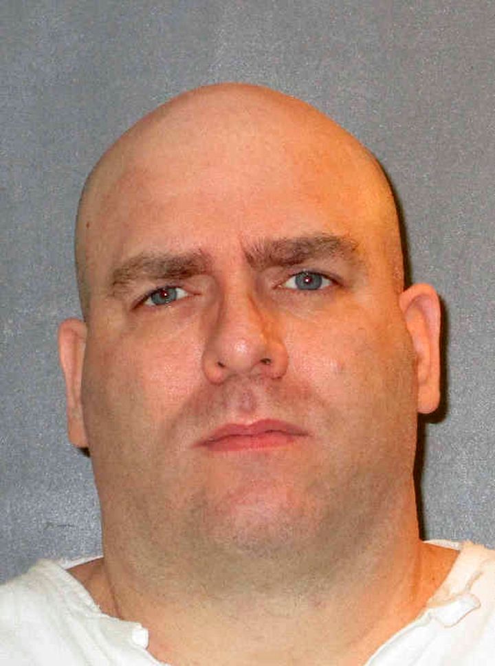 Larry Swearingen, 48, received a lethal injection on Wednesday night 