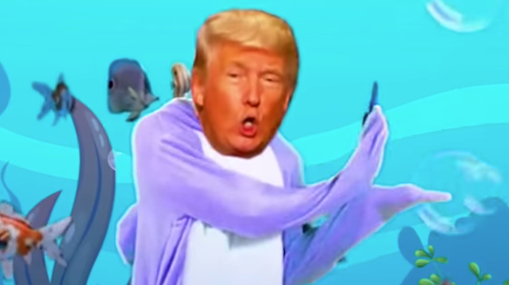 Donald Trump Singing Baby Shark Is Your New Worst Nightmare