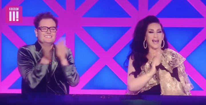 Alan Carr and Michelle Visage both feature in the series opener.