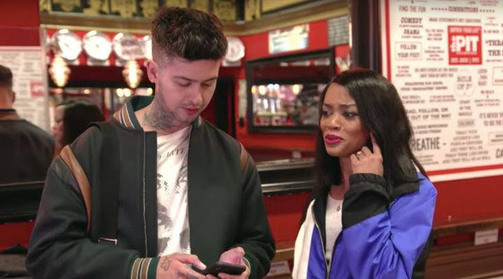 Travis Mills and Rachel Lindsay are the co-hosts of MTV's upcoming series "Ghosted."