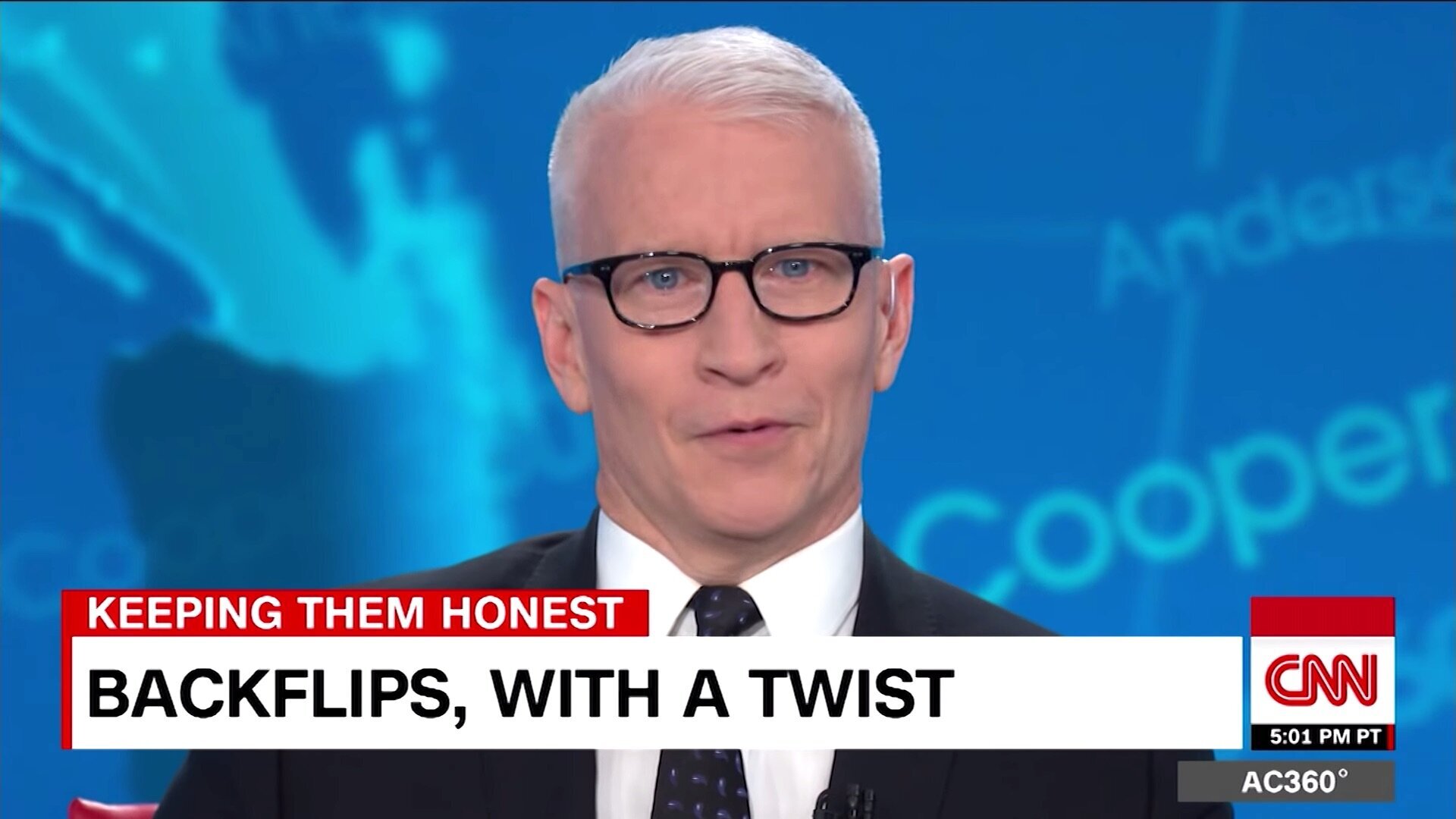 â€˜Buckle Up!â€™: Anderson Cooper Tries To Track Trumpâ€™s Head-Spinning Flip-Flops