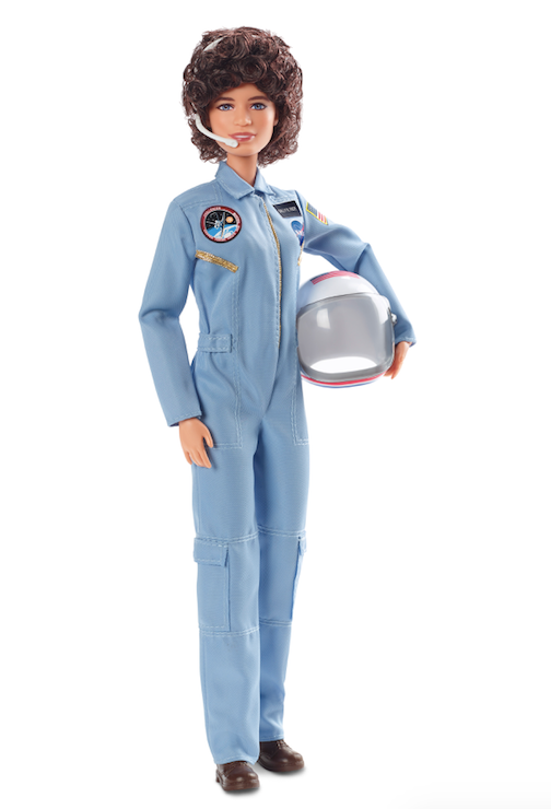 Barbie's Sally Ride doll. 