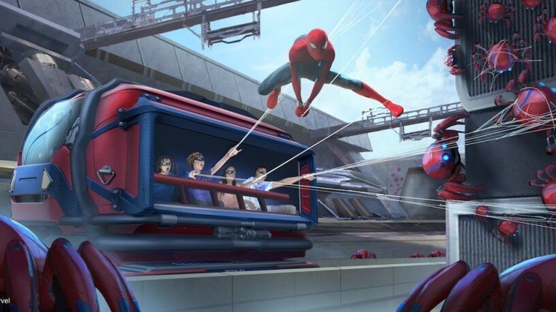 ディズニーが マーベルランド 発表 スパイダーマンやアベンジャーズのライドも ハフポスト
