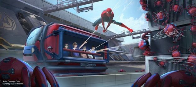 ディズニーが マーベルランド 発表 スパイダーマンやアベンジャーズのライドも ハフポスト